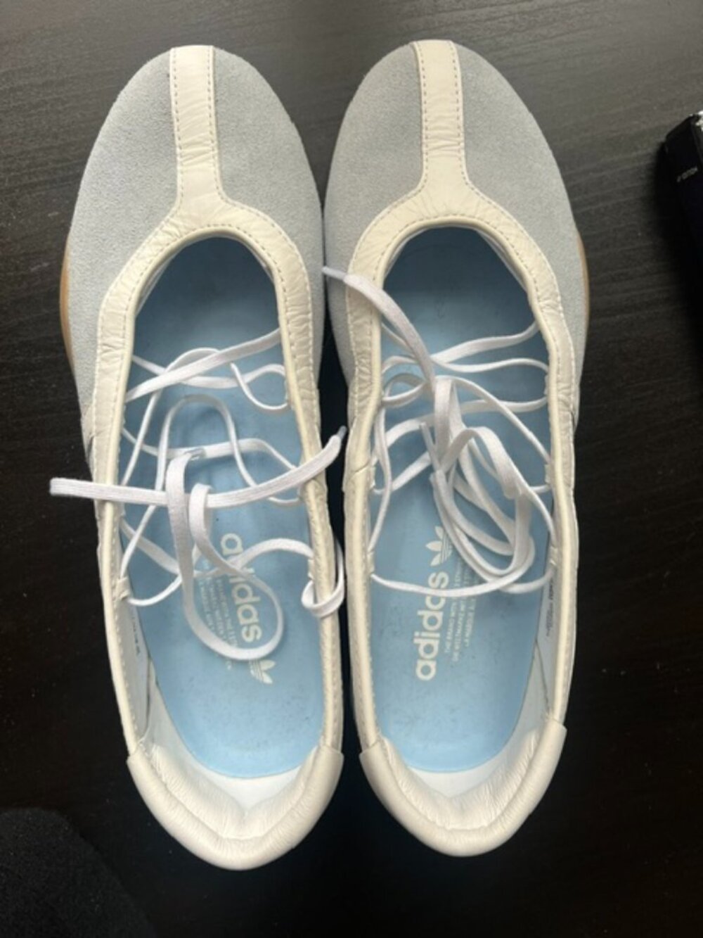 adidas Taekwondo Mei Ballet Shoes - Clear Sky Blue (Size 10)